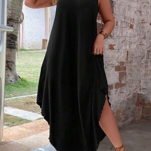 Black Sleeveless Dress